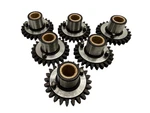 Lot Of 6X Yaskawa Miller Wire Feed Drive Gears : 33MM 14MM 17 - Oem. Fixed Price $101.15.
