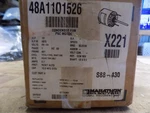 Marathon Electric 48A1101526 Condenser Fan Psc Motor X221, S88-430 Xxx. Fixed Price $150.00.