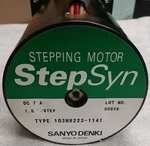 Sanyo Denki Motor Stepsyn Type 103H8223-1141. Fixed Price $200.00.