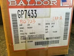 Baldor GP7433 1/4 Hp 180VDC Motor, Frame Jk Class (kb). Fixed Price $1000.00.