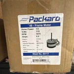 Packard 48-FRAME Motor 1/3 Hp 115V Psc Single Phase Mpn 45117. Fixed Price $133.99.