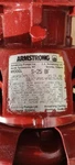Armstrong S-25 Calculating Pump 1/12 Hp 1725 Rpm FR48 LR37479 Thermally Protec. Fixed Price $433.53.