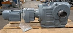 Sew Eurodrive .75 Hp Gear Motor 230/460V 1695 Rpm KT87/TR57DR2S71M4/BE1HF/DH. Fixed Price $399.99.