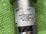 Amtek Pittman Motor GM9234E765-R1 19:7:1 Ratio 9.55 Vdc. Fixed Price $31.20.