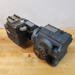 Sew S67DT80N4MM07CBW1 Motor W/ Gear Reducer. HP:1, RPM:300-1800, RATIO:134.40/1. Fixed Price $164.25.