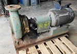 Goulds 3196 Centrifugal Pump 4X6-13 Size 800 Gpm W/15 Hp Baldor Motor. Fixed Price $2250.00.