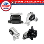 Fits 2010-2017 Chevy Equinox Gmc Terrain 3.0L 3.6L Auto Motor & Trans Mount Set. Fixed Price $168.11.