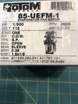 Rotom Universal Evap Fan Motor 85-UEFM-1. Fixed Price $36.12.