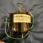 A. O. Smith Mod JA1M622M A/c Fan Motor Ea 115V 60HZ 62A 3000RPM 1/70 Hp 1PH. Fixed Price $39.99.