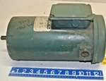 Reliance Rpmxl Small D-c Motor 180V 3.70 Amp Cont. Duty Fr SF0056HC 3/4 Hp. Fixed Price $249.99.