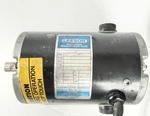 Leeson Direct Current Permanent Magnet Motor CM34D60NZ5A .20HP 130V 6000 Rpm. Fixed Price $150.00.