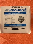 Packard 61009 Cw Shaded Pole Unit Bearing Motor, 115V, 60/50 Hz, 9W, 1550 Rpm. Fixed Price $42.50.
