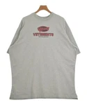 Vetements T-shirt Cut And Sew Men's Gray Used Vintage Clothes NO.RT2170. Fixed Price $368.42.