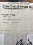 Honeywell Modutrol Motor M934D 1026 Acme Rebuilt. Fixed Price $285.00.