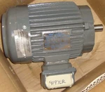 New Teco Westinghouse Elec Motor Hp Rpm 1725 9197LR. Fixed Price $200.00.