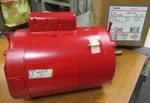 New Century Ao Smith 1/2 Hp Electric Motor 120/240 Vac L56Y Frame C242. Fixed Price $124.99.