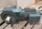 Sew Eurodrive KF76DT100L8-4KS 3 Ph, 1.2/2.4 Hp Gear Motor 9/18 Rpm Final Output. Fixed Price $1199.99.