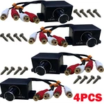 4X Universal Car Audio Amplifiers Rca Level Controller Bass Volume Knobs. Fixed Price $23.45.