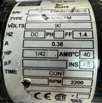 Bodine Electric Gearmotor 24A0BEPM. Fixed Price $1299.27.