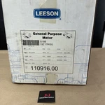 New Leeson General Purpose Motor C6T17FK5G 3/4HP 1725RPM 208-230/460V Warranty. Fixed Price $355.00.