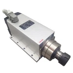 Square Spindle Motor With Flange For Cnc Router Engraving Milling Machine 6.5 Kw. Fixed Price $565.88.