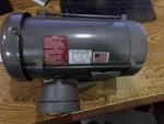 Baldor Reliance Model: CD-72293 Purpose Motor. Missing Cover On Wiring Block. Fixed Price $249.99.