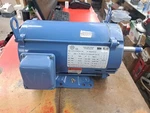Worldwide Electric Corp. Open Drip Proof Motor OCCP5-18-184JM 5HP 12.4/6.2 Amps. Fixed Price $499.95.