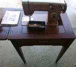 Nelco Luxe Zig Zag Sewing Machine Motor Model 2311 W/ Case Table Manual. Fixed Price $498.00.