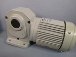 Nissei Corp/gtr 3-PHASE Induction Motor 0.75KW 220V 50:1 Ratio H2LM-32R-50-075. Fixed Price $274.99.