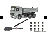 Viessmann Car Motion Mb Actros Dump Truck Start Set 8004 Ho Scale. Fixed Price $329.00.
