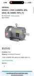 Baldor Electric General Purpose Motor M3452 59VY20. Fixed Price $449.00.