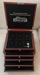 Pcs Display Box Only San Francisco Mint Morgan Silver Dollar Coll. 5 Drawer. Fixed Price $99.00.