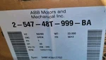 Abb Baldor 2-547-48T-999-BA 34M143R127G2 Industrial Motor 1/3 Hp 56YZ Ph. Fixed Price $195.00.