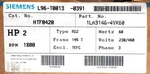 Siemens HTF0420 1LA3146 4YK60 Standard Tefc Phase Induction Motor Hp 1800 Rp. Fixed Price $510.00.