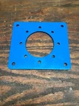 Electric Mounting Plate Fits C-face Type Motors (56C Etc) 3/8". Fixed Price $70.00.