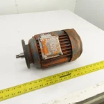 Isgev AS90L2 3CV Ac Electric Motor 3400RPM 460V 3PH 4.5A Tapered Shaft. Fixed Price $77.62.