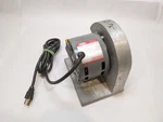 H.l. Worden No. 610 Art Glass Wheel Grinder Tool W/ Dayton 3M586 Motor. Fixed Price $125.00.