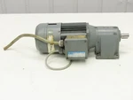 Abm DB10H/G80/4D71C-4 Inline Gearmotor W/brake .25KW 230/460V 3PH 109RPM 15:1. Fixed Price $134.99.