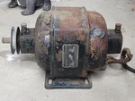 Vintage Leland Electric Motor 1PHASE 1/3 Hp 115V/230V 1725 Rpm - Runs. Fixed Price $195.00.