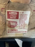 Dayton 3-PHASE Motor 2N981. Fixed Price $185.00.