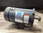 Leeson C42D17FK4C 1/3 Hp 1750RPM 90V 3.5A Permanent Magnet Motor #107B101PR2. Fixed Price $195.00.