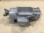 Fuji Electric Geared Motor With Brake MGC14A004S020G 1:20 Ph #01A31PR2. Fixed Price $175.00.