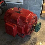 Weg Hp Three Phase Induction Motor 460V 60HZ Model 150180P3GBB44T5. Fixed Price $2500.00.