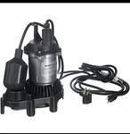 Master Plumber 176958 1/3 Hp 3600 Gph Sump Pump. Submersible. Fixed Price $125.00.