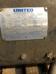 Baldor 100HP Dc 368AT Frame Electric Motor Rebuilt. Fixed Price $10885.00.