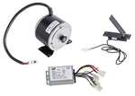 Electric Motor Kit Cart Over Volt 500 Watt 36V Currie XYD-6B2 + Foot Pedal. Fixed Price $123.59.