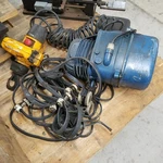 Mannesmann Demag PMV12V2, Chain 4X12 8DK Electric Hoist, 275LBS - Used. Fixed Price $189.52.