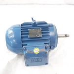 Weg 5HP 3600RPM Tefc Three Phase Pump Motor 00536ET3E184JM-W22 See Des. Fixed Price $849.99.