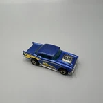 1976 Hot Wheels Chevy Exposed Motor, Glitter Blue. '57. Mattel, Malaysia. Fixed Price $11.21.