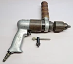 Nice Buckeye Rockwell 1/2" Heavy Duty Pneumatic Drill Aircraft Tool. Fixed Price $95.00.